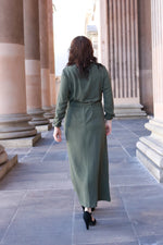 Indlæs billede til gallerivisning Divans kjole sommer Ellina grøn
